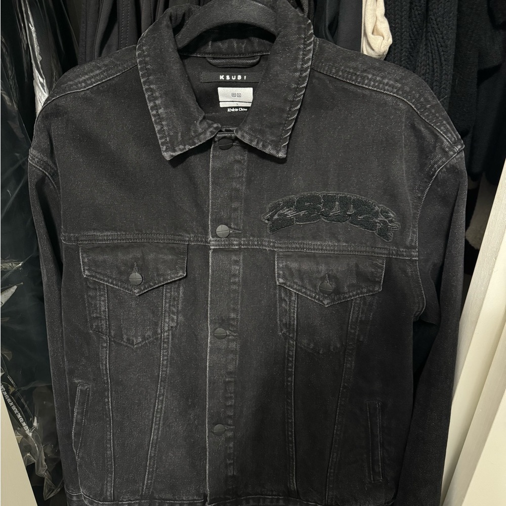 Ksubi Charcoal Denim Jacket